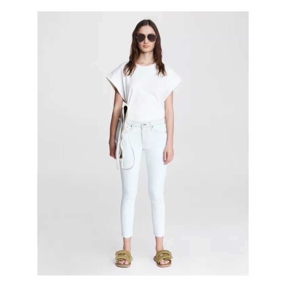Rag & Bone Cate Mid-Rise Ankle Skinny Jeans Size 26 – Ditch Plains Wash